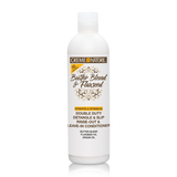 Butter Blend & Flaxseed Double Duty Detangle & Slip Rinse-Out & Leave-In Conditioner 12oz by CREME OF NATURE