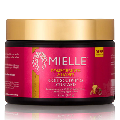 POMEGRANATE & HONEY Curling Custard 12oz by MIELLE