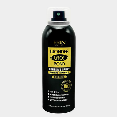 WONDER LACE BOND Lace Wig Adhesive Spray - Extreme Firm Hold (Supreme) by EBIN NEW YORK